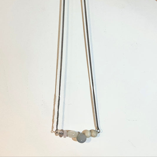 Collar nube mineral