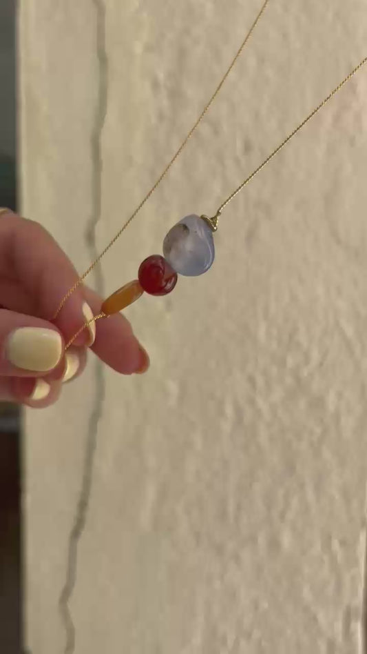 collar horizonte cálido